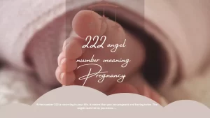 222 angel number meaning pregnancy