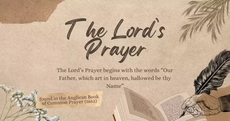 The Lord’s Prayer – Our Father Prayer