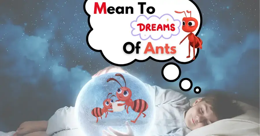 what does it mean to dream of ants